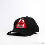 Dsquared2 Cargo 64 Smile Gabardine Baseball Black Cap - Photo 1