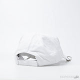 Bale*ciaga Logo Embroidered White Cap - Photo 2