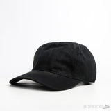 Stone Island Side Patch Logo Black Cap - Photo 1