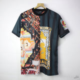 Balmain Printed Black T-Shirt - Photo 1