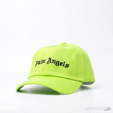 Palm Angels Embroidered Logo Baseball Yellow Cap - Photo 1