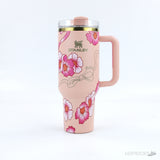 Barbie x Stanley Tumbler 80's Peaches N' Cream 40 OZ - Photo 2