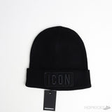 Dsquared2 Icon Black Beanie - Photo 1