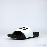 Skechers Hyper Burst Memory Foam Slide Black White - Photo 2