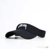 Stussy Black Sun Visor Cap - Photo 1