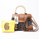 Goyard Saigon Souple Mini Bag Brown and Black (Dot Perfect) - Photo 4