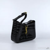 YSL Crocodile Texture Hobo Bag - Photo 2