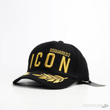 Dsquared2 Icon Logo Yellow Black Cap - Photo 1