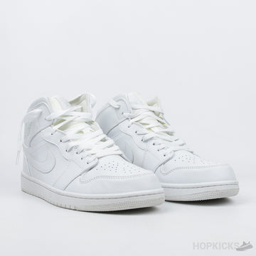 Air Jordan 1 Hi Triple White (Premium Batch) (Dirty Condition)