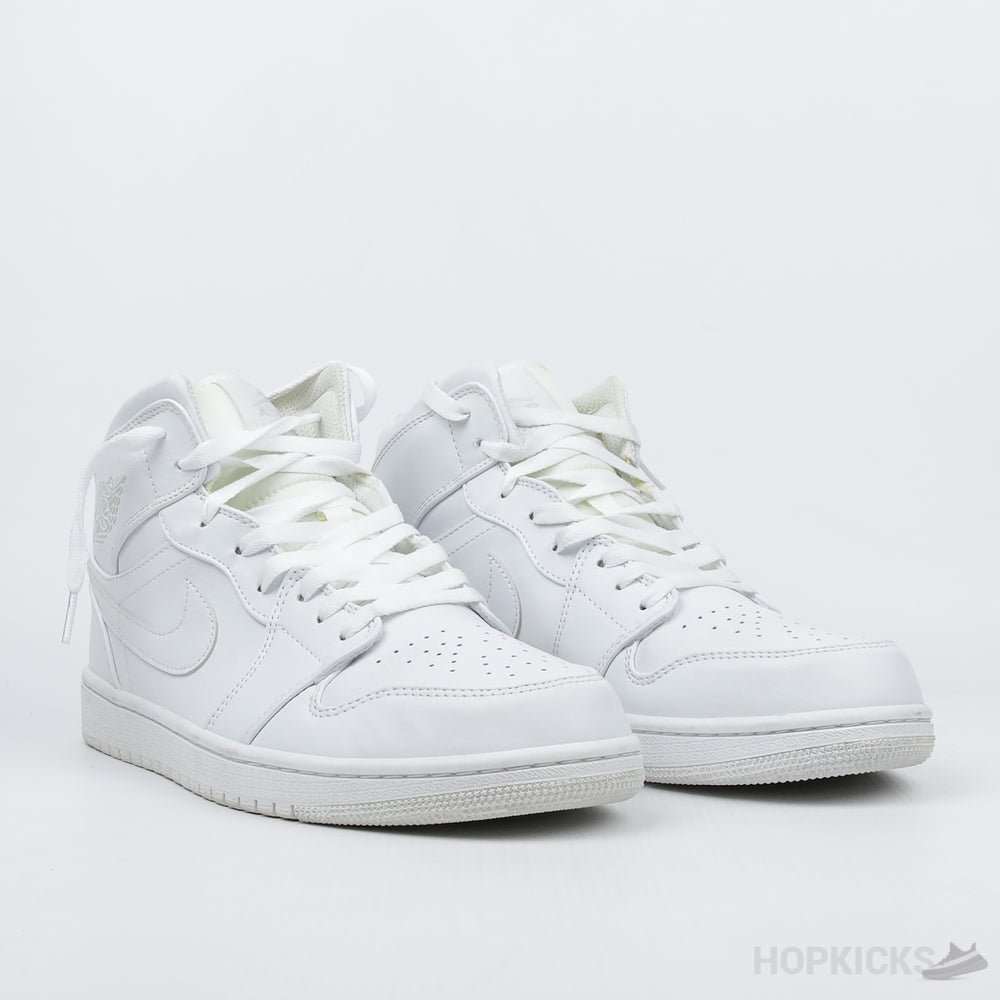 Air Jordan 1 Hi Triple White (Premium Batch) (Dirty Condition)