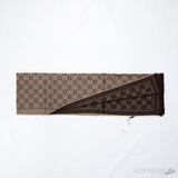 Gucci Wool Scarf GG Pattern - Photo 6