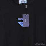 Pr*da Con Stampa Bridget Black T-Shirt - Photo 3