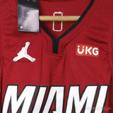 NBA Dwyane Wade Red Miami 3 Red Jersey - Photo 3