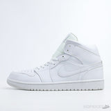 Air Jordan 1 Hi Triple White (Slight stain) - Photo 1