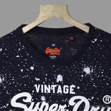 Super Dry Splash Navy T-shirt - Photo 3
