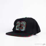 Jordan 23 Black Red SnapBack Cap - Photo 1