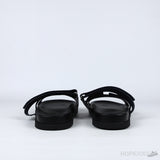 Hermes Chypre Blue Strap Leather Sandals - Photo 8