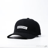 Essentials Baseball White Logo Black Cap - Photo 1