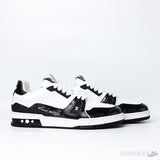 Louis Vuitton Trainer 54 Black White (Dot Perfect) - Photo 7