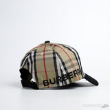 Burberry London England Black Beige Cap - Photo 2