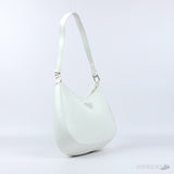 Prada Cleo Brushed Leather Shoulder Bag (White) (Premium Batch) - Photo 2