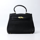 Hermès Kelly Sellier 20 Black Epsom Gold Hardware (Dot Perfect) - Photo 1