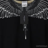 Marcelo Burlon Wings T-Shirt Black Grey - Photo 3