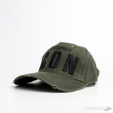Dsqicond2 Icon Logo Olive Cap - Photo 1