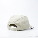 Balenciaga Logo Embroidered Beige Cap - Photo 2