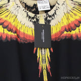 Marcelo Burlon Wing Black Orange T-Shirt - Photo 3