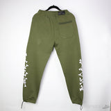 Amiri Bones Olive Sweatpants - Photo 2