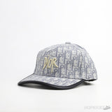 Dior Logo Olique Baseball Blue Cap - Photo 1