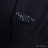 Fear of God Essentials Black Crewneck Sweatshirt - Photo 5
