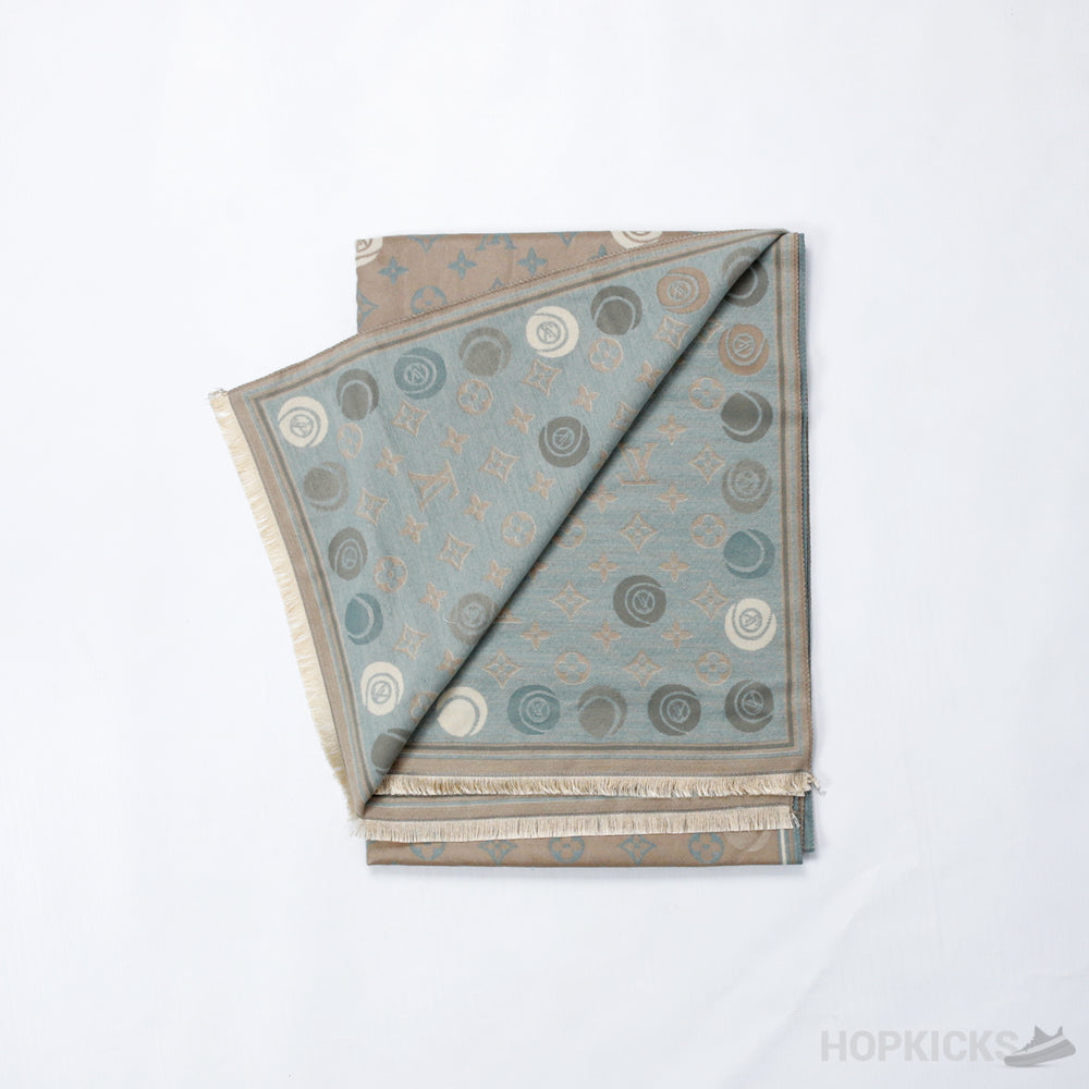 Louis Vuitton Women's LV Monogram Grey Scarf