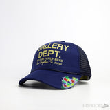 Gallery Dept. Paint Effect Print Blue Cap - Photo 1