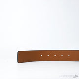 Fendi FF Print Brown-Black Belt - Photo 4
