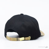 Burberry B Black Beige Cotton Baseball Cap - Photo 2