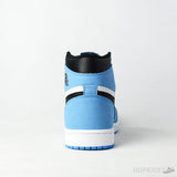 Air Jordan 1 Retro High White University Blue Black - Photo 4