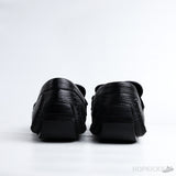 LV Monte Carlo Moccasin Black Crocodile Loafer - Photo 8