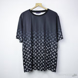 L*V Monogram Gradient T-Shirt Black - Photo 1