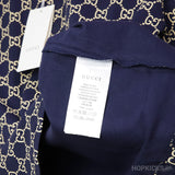 GG Stretch Cotton Polo Shirt Navy - Photo 3