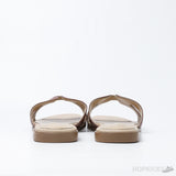 Hermes Women's Gold Oran Flat Sandal (Premium Plus Batch) - Photo 7