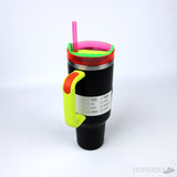 Quencher H2.0 Flowstate Tumbler Neon Black (1.18L) (Premium Batch) - Photo 2