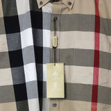 Burberry Check Stretch Cotton Poplin Dress Shirt - Photo 3