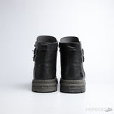 Cat Grey High Top Lace up Buckle Boots (Premium Plus Batch) - Photo 8