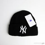 NY MLB Black Beanie - Photo 1