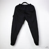 SI Synthetic Mens Nylon Metal Track Pants Black - Photo 3