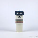 Classic Iceflow Flip Straw Tumbler Cream Strip (887mL) (Premium Batch) - Photo 1