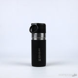 Go Vacuum Bottle Matte Black (370mL) (Premium Plus) - Photo 1