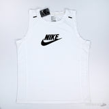 Nike White Dry-Fit Tank and Shorts Set - Photo 2